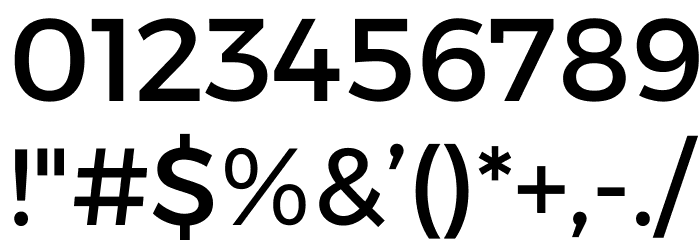 Argentum Sans Font OTHER CHARS