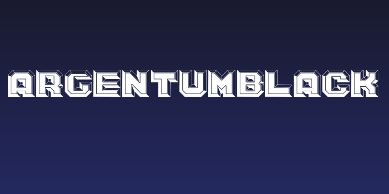 ArgentumBlack Social Header