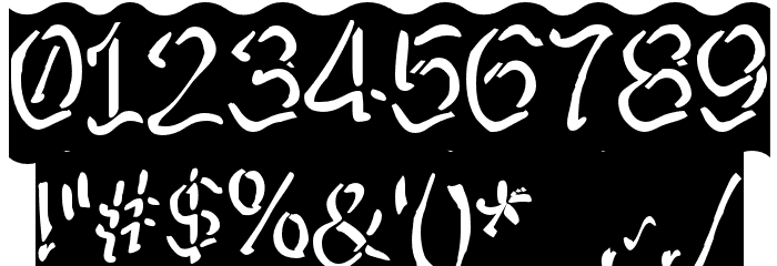 Arggh @$*# Lite Font OTHER CHARS