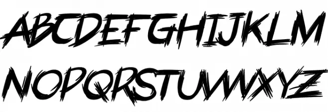 ArghDemo Italic Fonte MAIÚSCULAS