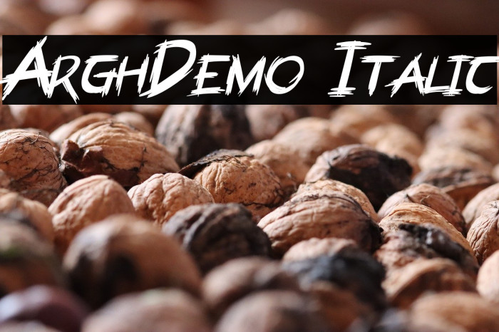 ArghDemo Italic Example 2