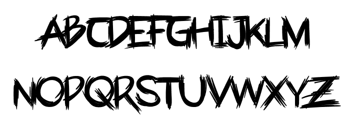 ArghDemo Font LOWERCASE