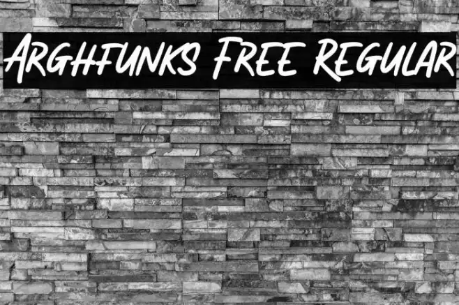 Arghfunks Free Regular Example 2