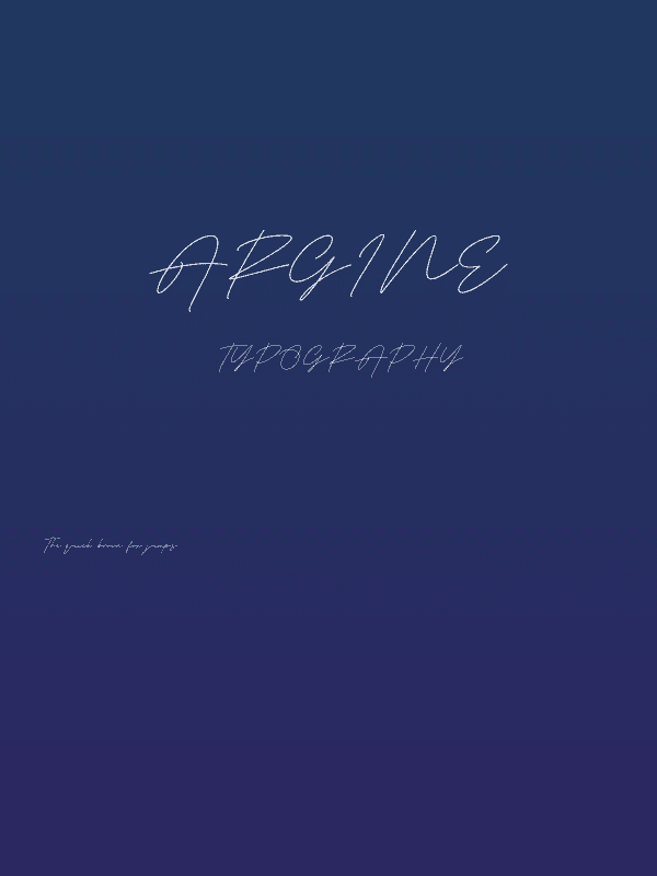Argine Poster