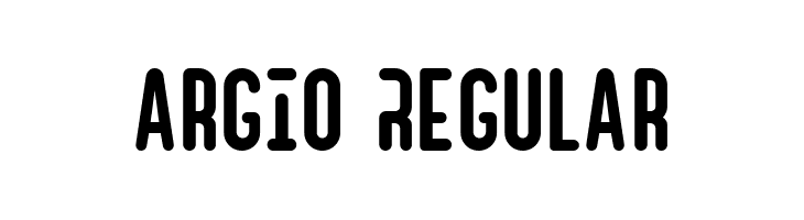 Argio Regular  免费字体下载