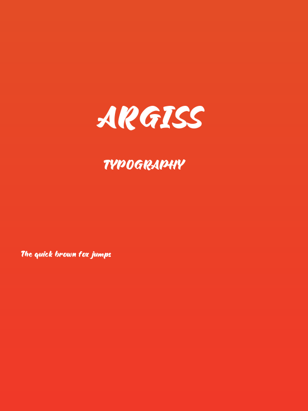 Argiss Poster