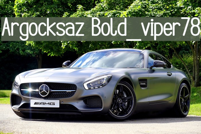 Argocksaz Bold_viper78 Polices examples