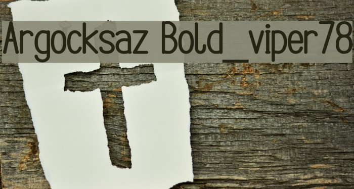 Argocksaz Bold_viper78 Polices examples