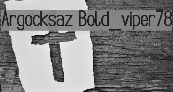 Argocksaz Bold_viper78 Polices examples