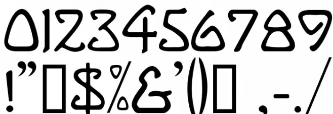 Argonaut Schriftart Anderer Schreiben