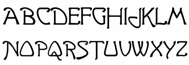Argonaut Font UPPERCASE