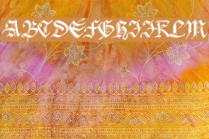 Argor Biw Scaqh Font examples