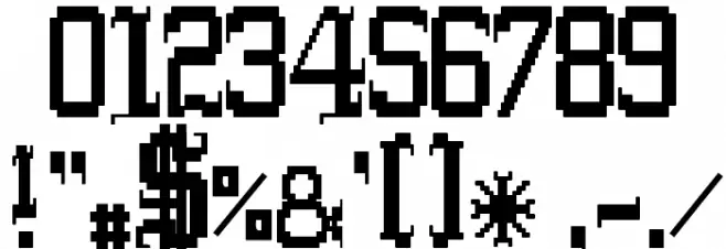 Argor Cwar Scaqh Font OTHER CHARS