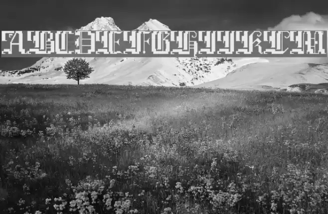 Argor Cwar Scaqh Font examples