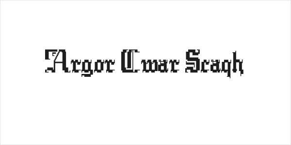 Argor Cwar Scaqh Logo