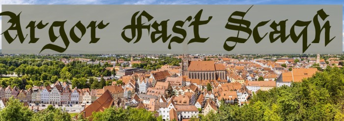 Argor Fast Scaqh Font examples