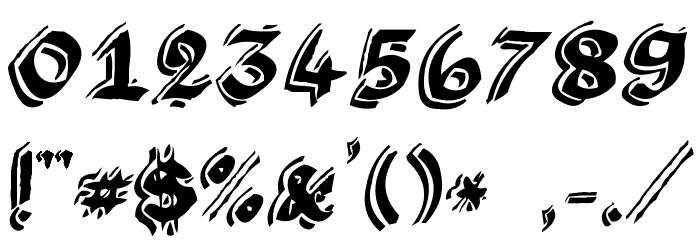 Argor Got Scaqh Font OTHER CHARS