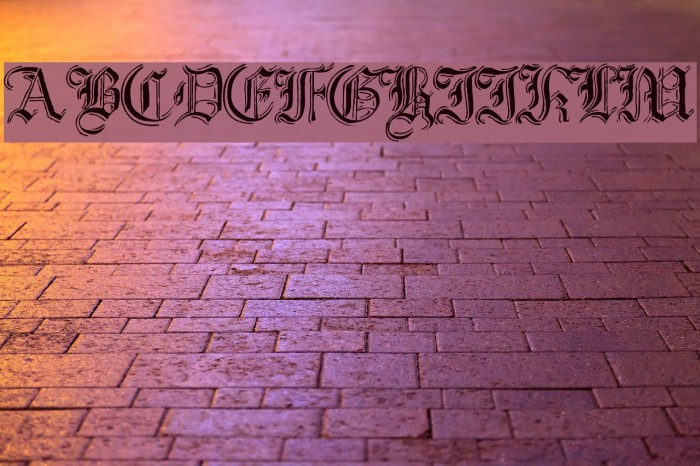 Argor Got Scaqh Font examples