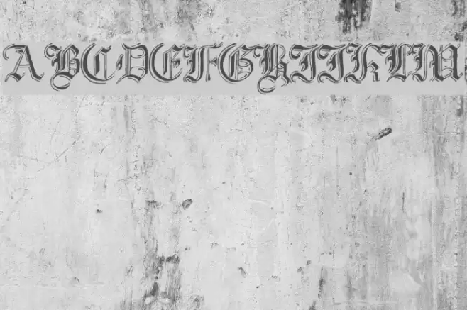 Argor Got Scaqh Schriftart examples