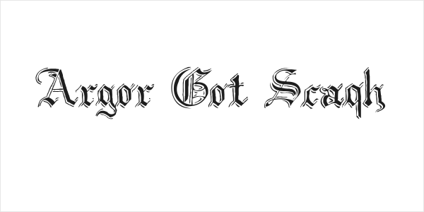 Argor Got Scaqh Logo