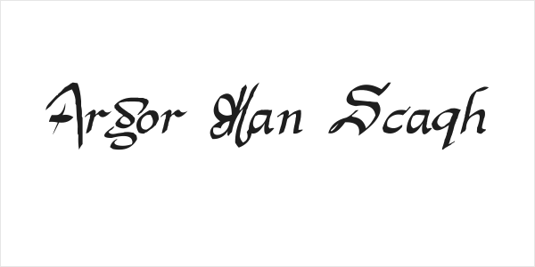 Argor Man Scaqh Logo