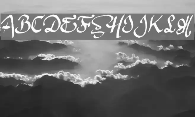 Argor Man Scaqh Font examples