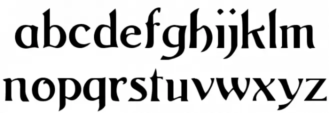 ArgosGeorge 字体 小写