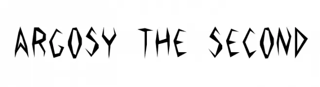 Argosy the Second  Fuentes Gratis Descargar