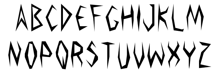 Argosy the Second Font LOWERCASE
