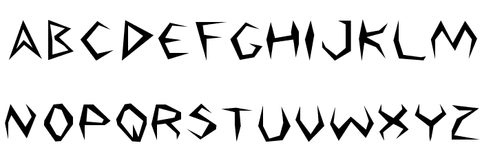 Argosy Font LOWERCASE