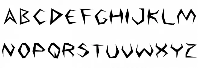 Argosy Font Litere mici