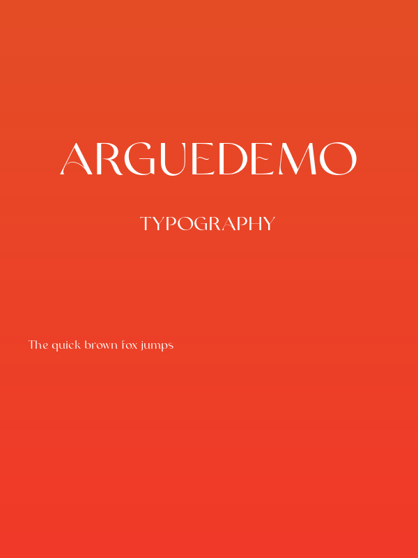 ArgueDEMO Poster
