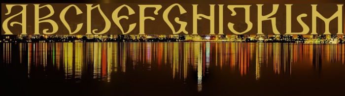 ArhaicRegular Fuentes examples
