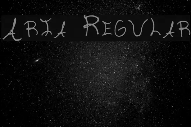 Aria Regular Fuentes examples