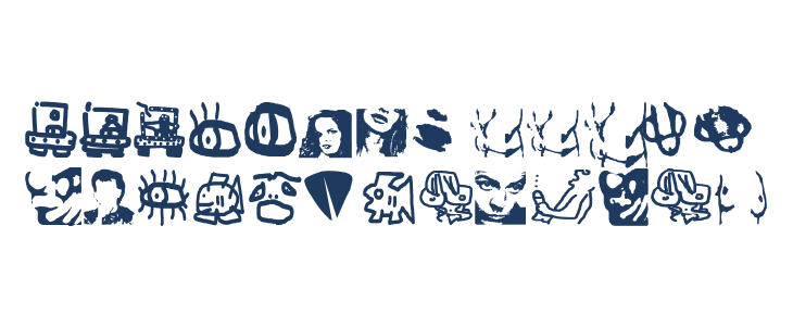 Arial Alternative Symbol Uppercase