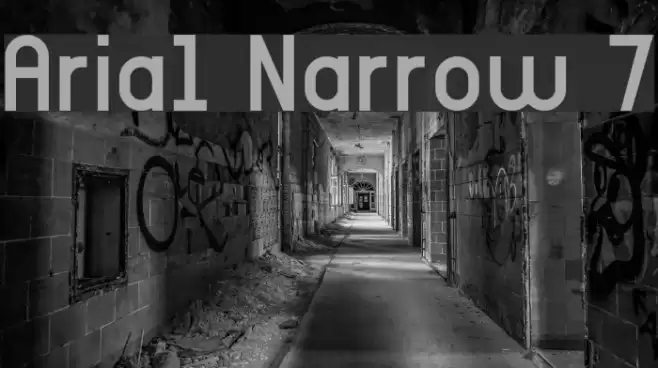 Arial Narrow 7 फ़ॉन्ट examples