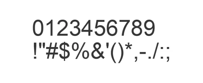 Numbers