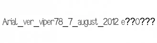 Arial_ver_viper78_7_august_2012 e??O??? 