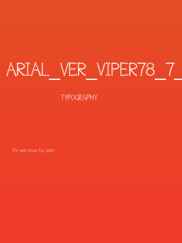 Arial_ver_viper78_7_august_2012 e??O??? Poster