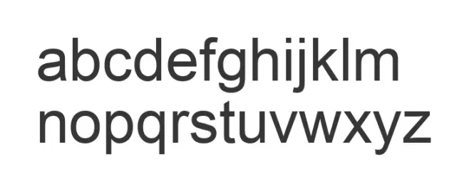 Lowercase