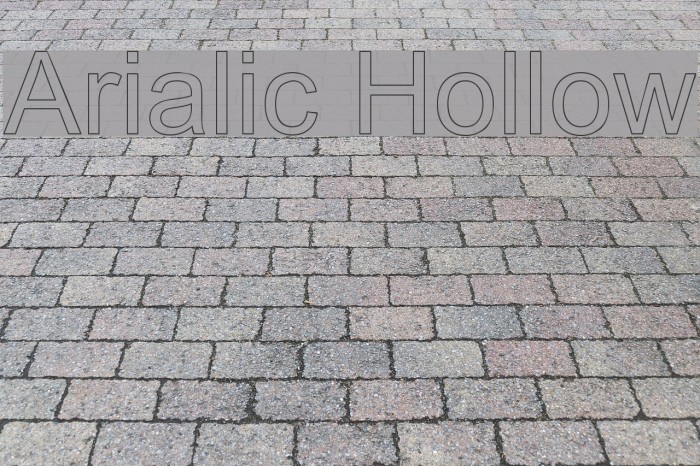 Arialic Hollow Example 3