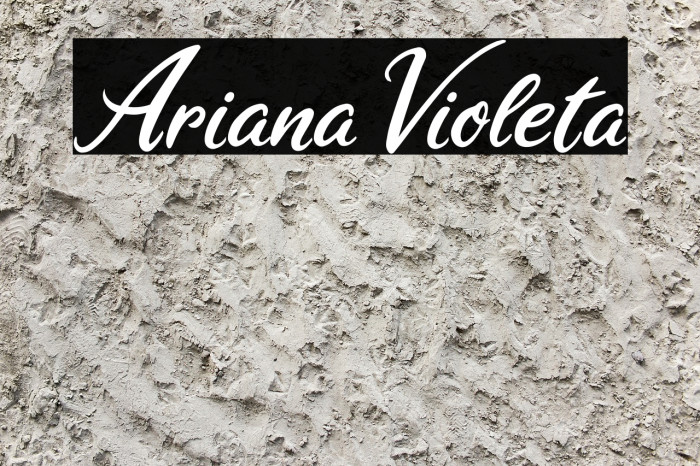 Ariana Violeta Caratteri examples