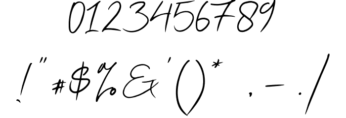Ariel Script Fuentes OTROS CHARS