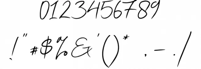 Ariel Script Fuentes OTROS CHARS