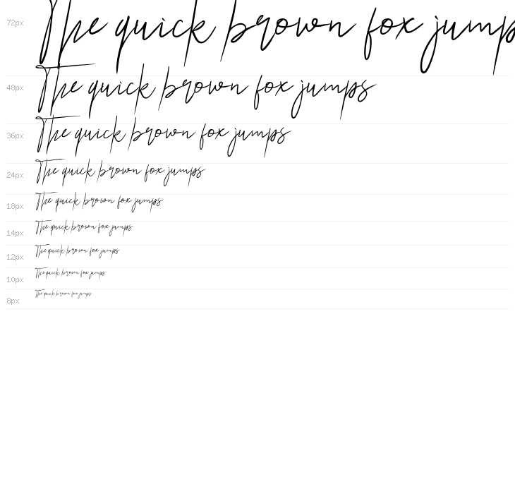 Ariel Script Waterfall