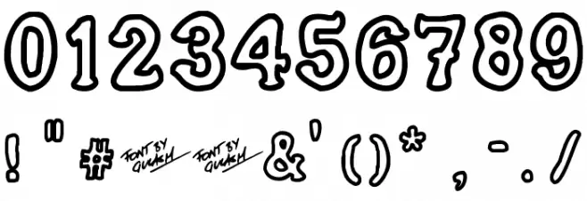 Ariendesse Font OTHER CHARS