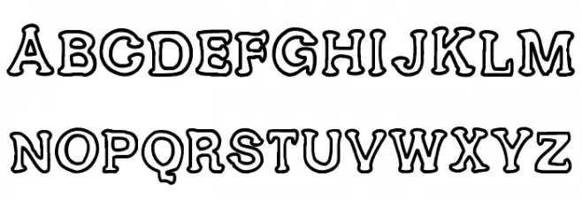 Ariendesse Schriftart Groß