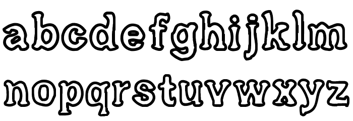 Ariendesse Font LOWERCASE