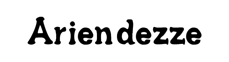 Ariendezze  Frei Schriftart Herunterladen