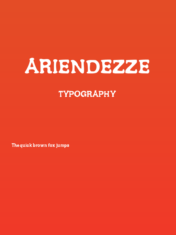 Ariendezze Poster